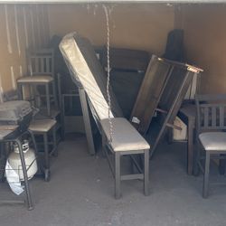 Dining Table, Grill, Tv Stand, Desk, Bed + Bed Frame, Sofa + Ottoman