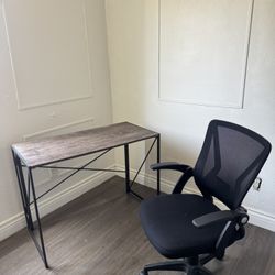 Desk And Chair 