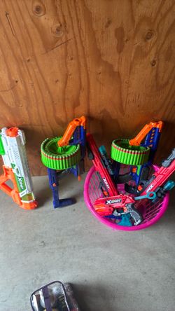 Nerf/Xshot toys