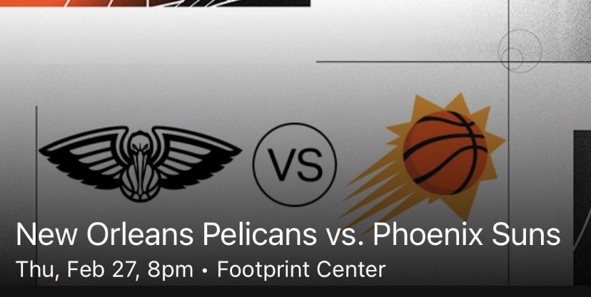 New Orleans Pelicans vs. Phoenix Suns