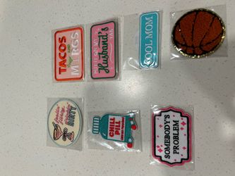 NEW 7 Iron on & Adhesive patches
