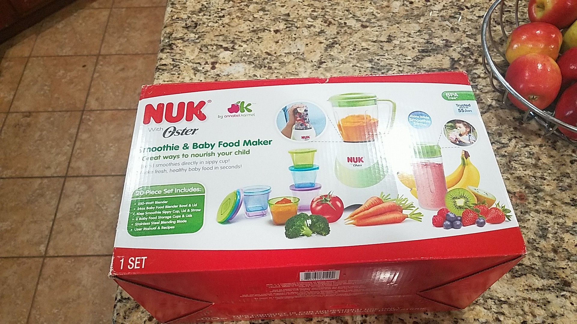 Nuke smoothie and baby food maker