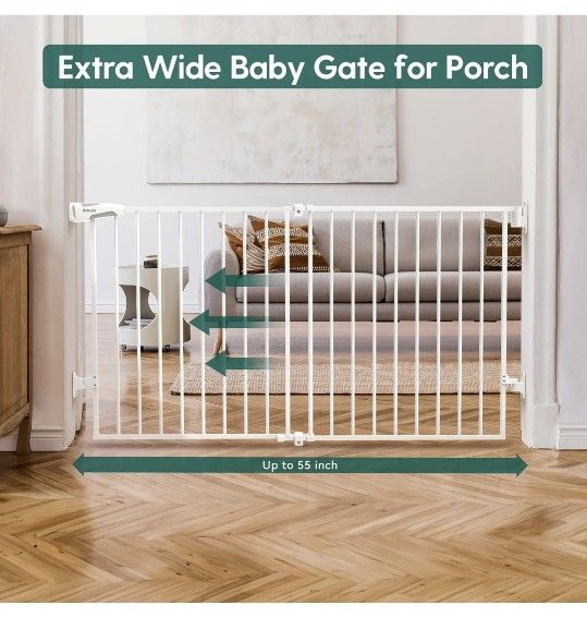 31.5 - 55 Extra Wide Baby Gate