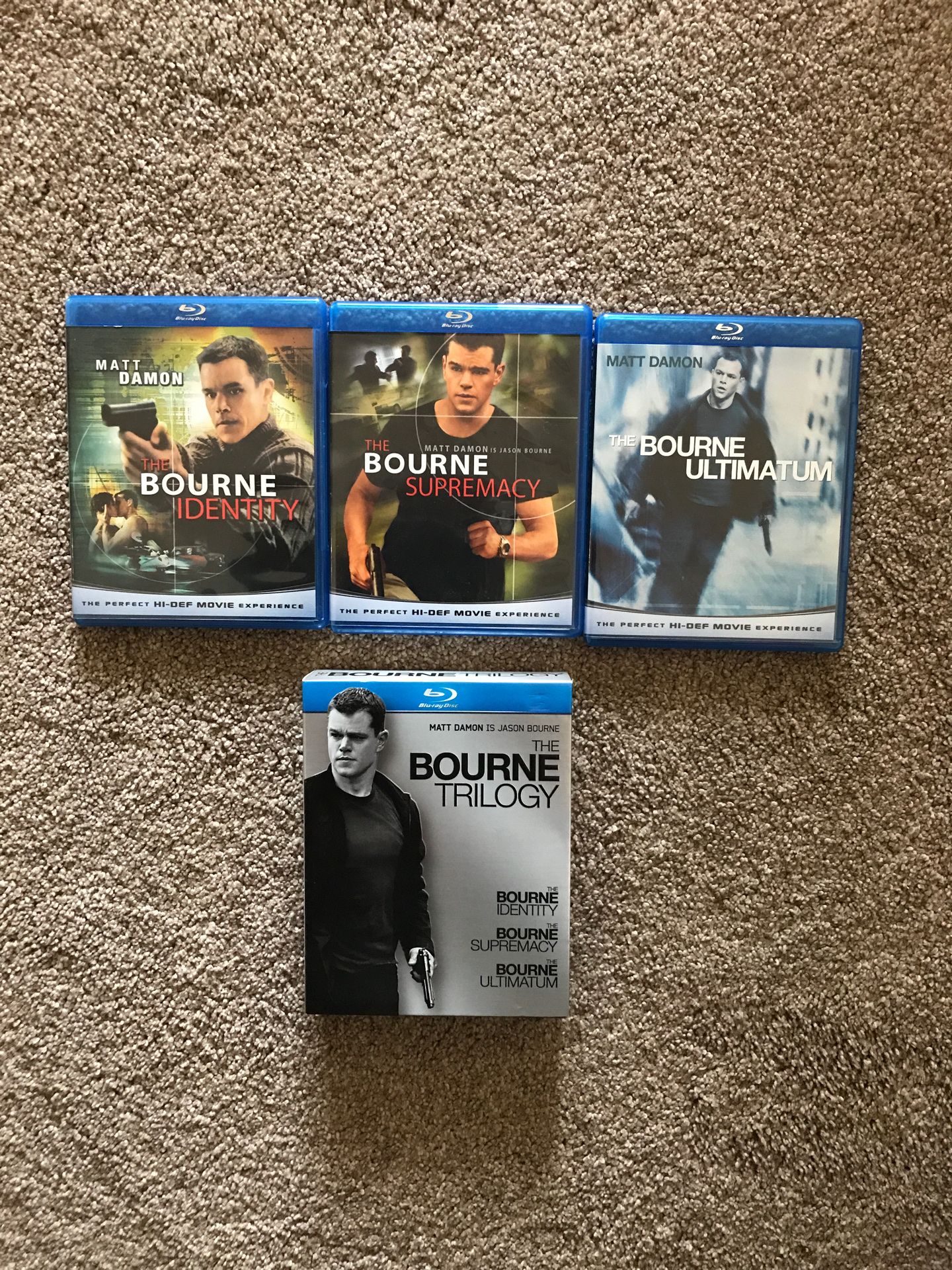 The Bourne Trilogy - Bluray