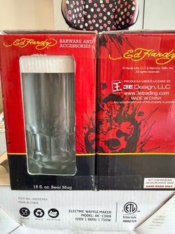Beer Mugs - Ed Hardy