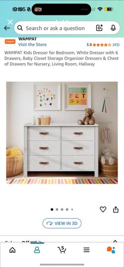 6 Drawer Kids Dressed 