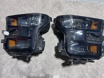 Ford F150 smoked headlights