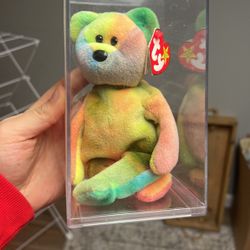 Garcia Bear Beanie Baby - 1993 Model