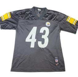 Troy Polamalu #43 Pittsburgh Steelers Reebok Football Jersey Youth Large 14-16