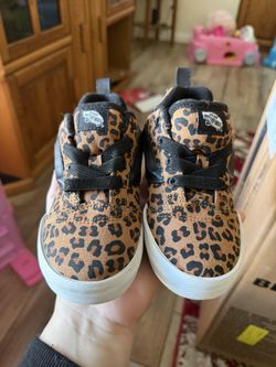 Toddler Size 10 Cheetah Print Vans 