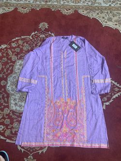 New xl khaadar embroider kurta xl