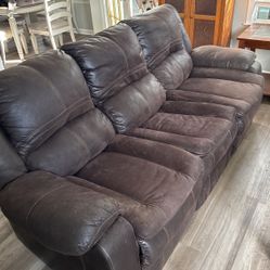 Large Brown Sofa