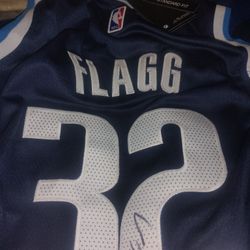 Cooper Flagg Signed Autograph Dallas Mavericks NBA Jersey Auto 
