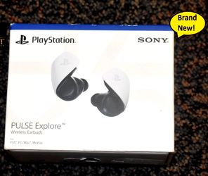 Sony Pulse PlayStation 5 Wireless Earbuds New Sealed Also Bluetooth 170$ New