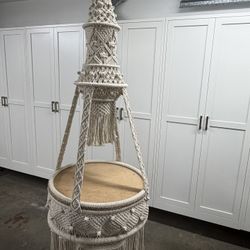 Macrame Hanging Table