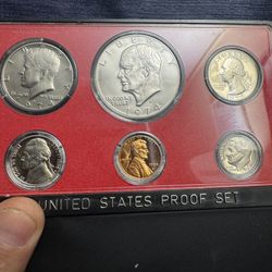 1974 Us Mint Proof Set Silver