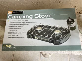 ESTATE SALE-  Camping Stove, Two Burners New Never Used