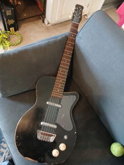 Old  Silvertone Guitar