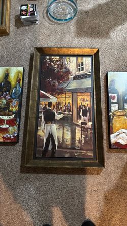 Wine art work