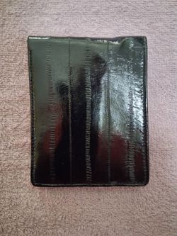 Eel Skin Bifold Wallet. New. $30.