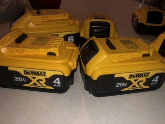 Dewalt batteries
