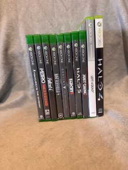 Various Xbox games