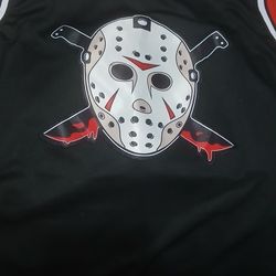 Jason Voorhees Basketball Jersey 