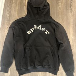 Sp5der Rhinestone Hoodie