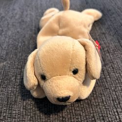 Ty Beanie Baby Fetch the Dog PUPPY New with Tags 1997 Plush