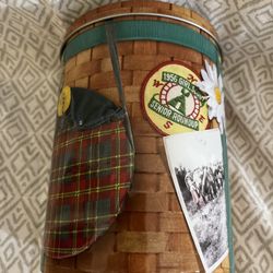 Vintage GIRL SCOUT Cookie/Storage Tin