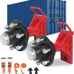 2 Container moving axels Heavy Duty 6x5.5