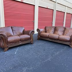 High Quality Sofa And Love seat Leather 