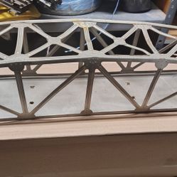 Toy Train Tracks And Bridge 