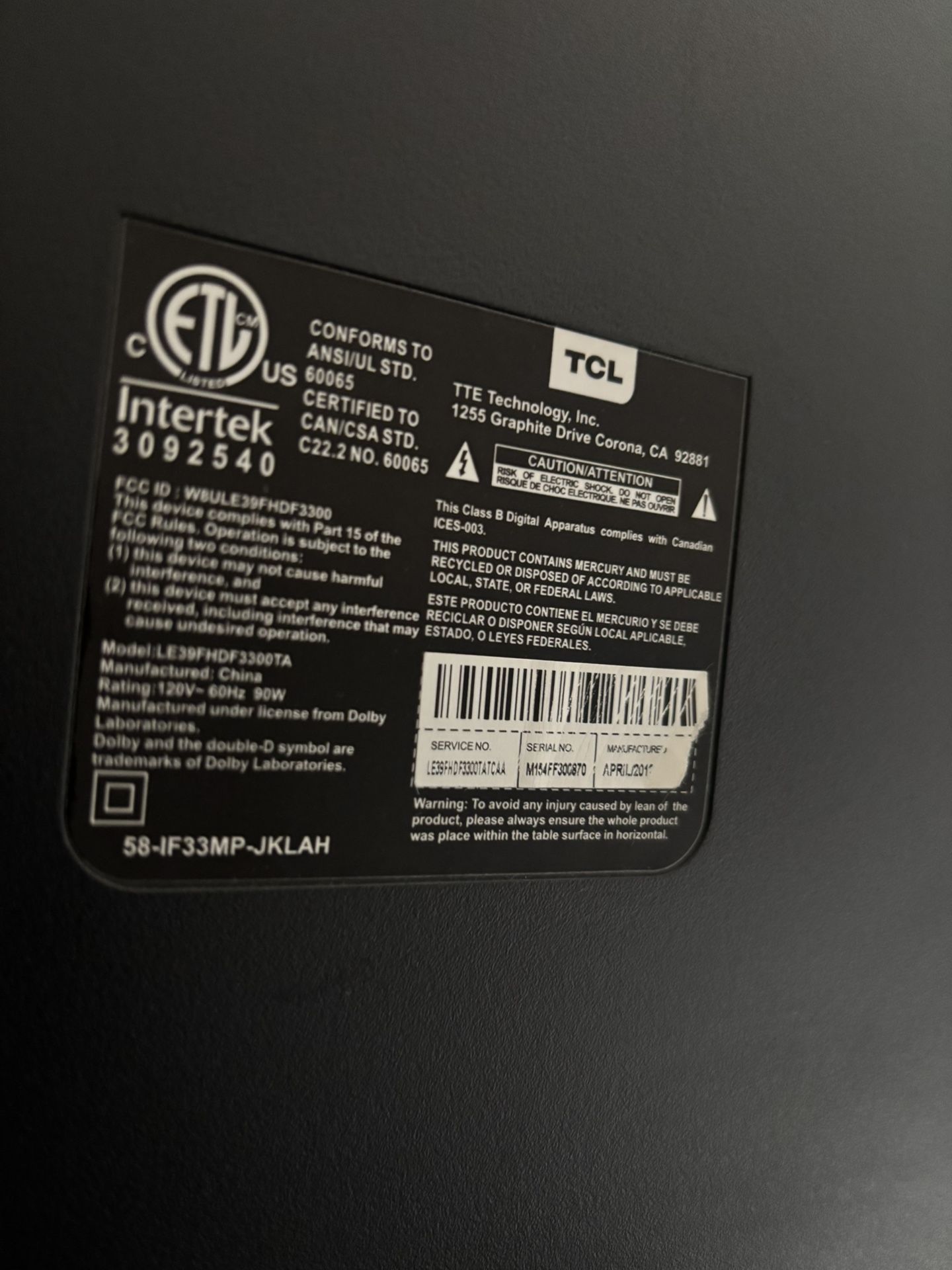 TCL TV