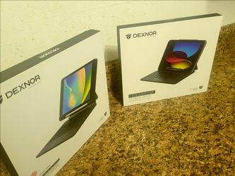 Two new Dexnorcase with Keyboard for Ipad