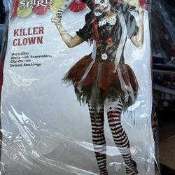 Killer Clown Costume 