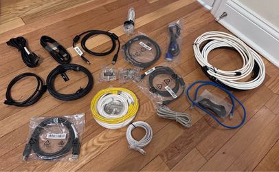 Assorted Cables and Connectors