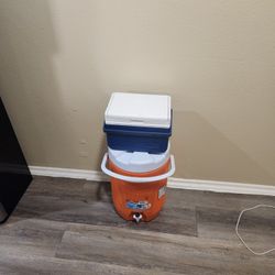 Beverage cooler, used condition, $20 for both.