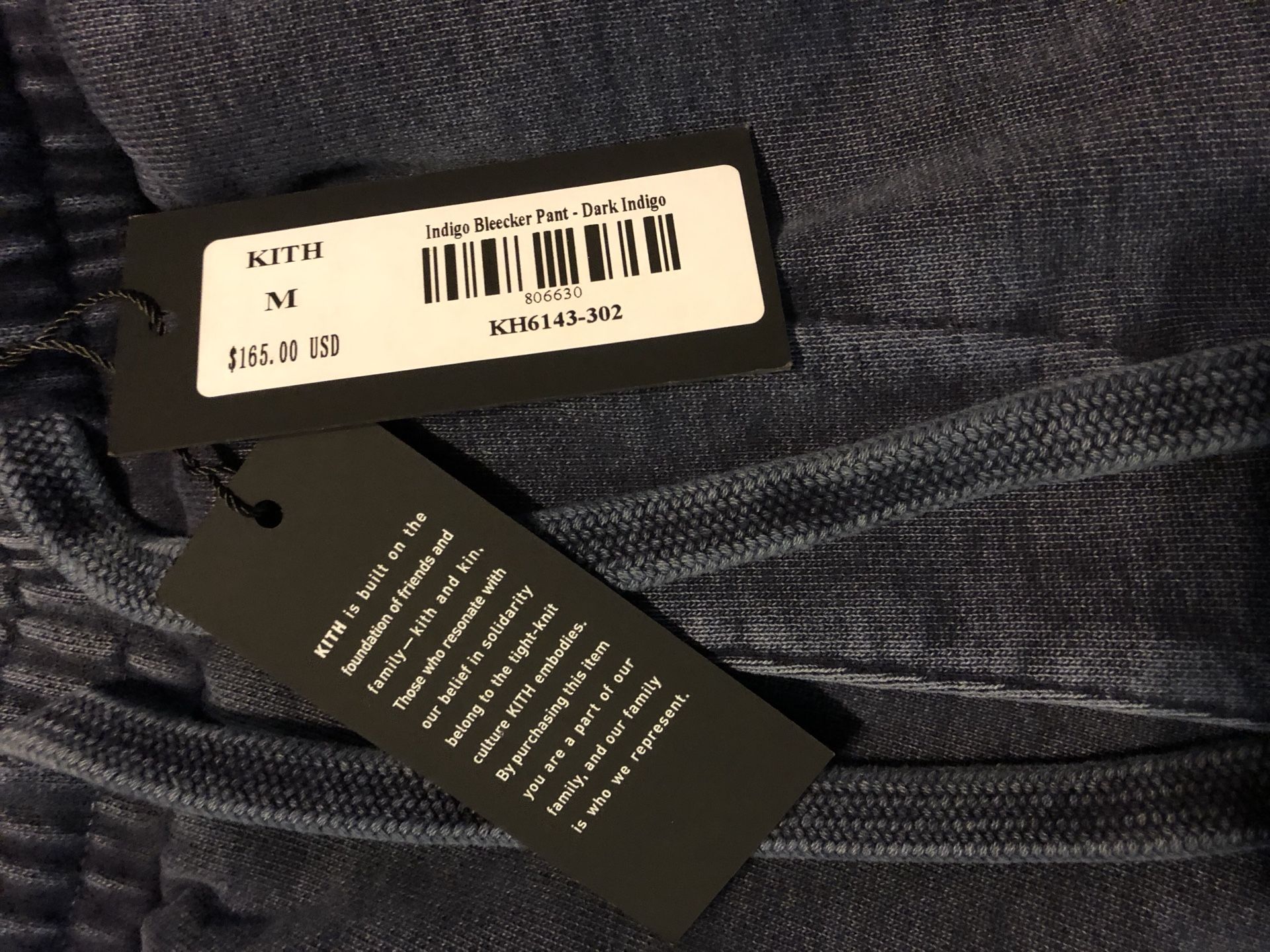 Kith Indigo Bleecker Pant for Sale in Raleigh, NC - OfferUp