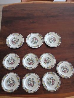 Minners Designs Vintage Saucer Plate dinnerware