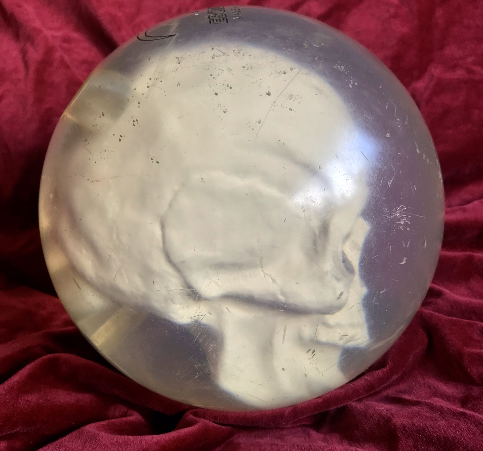 EBONITE Vintage Skull Bowling Ball for Sale in Ventura, CA OfferUp