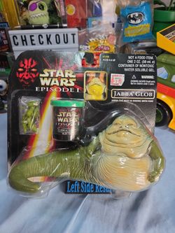 Star Wars Episode 1 : Jabba the Hutt Glob Action Figure ( Brand New , 1998 )