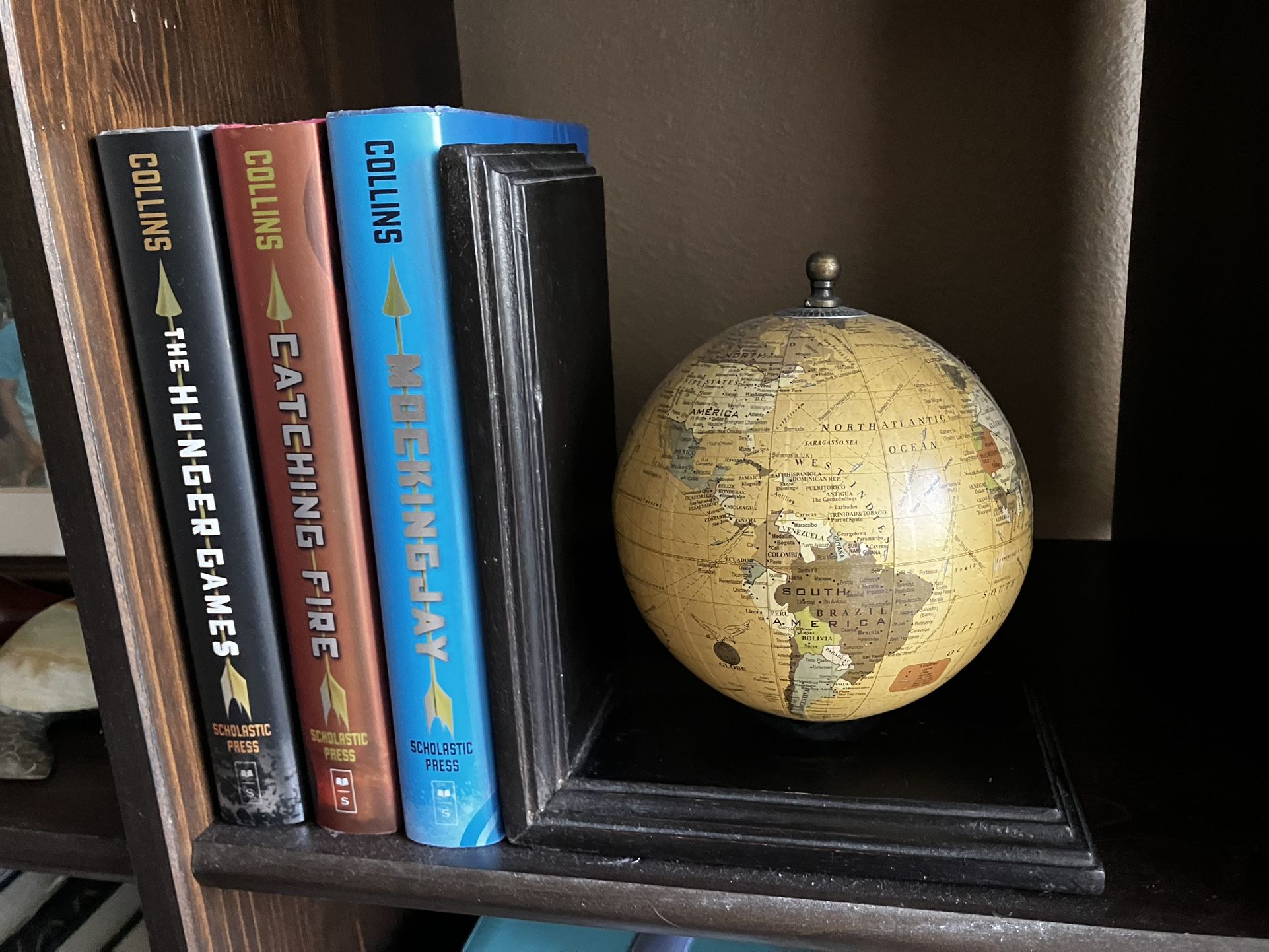 World Globe Bookend
