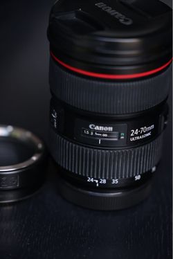 Canon EF 24-70mm f/2.8L II USM + Canon EF-EOS R Adapter