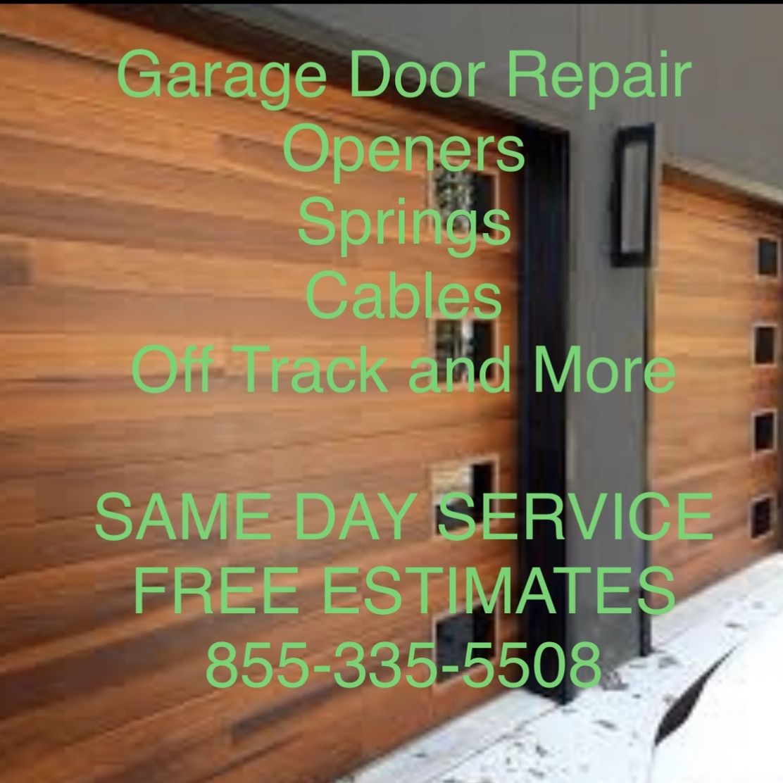 Garage Door - Same Day