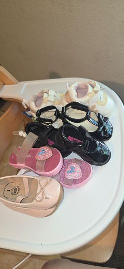 Toddler Girl Shoes Bundle – 4 Pairs