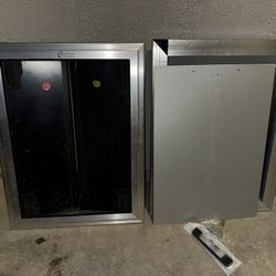 Aluminum French Dog Door