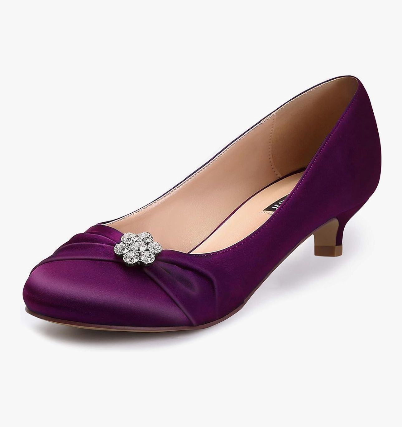 Purple Closed Toe Heels - Women Size 9.5