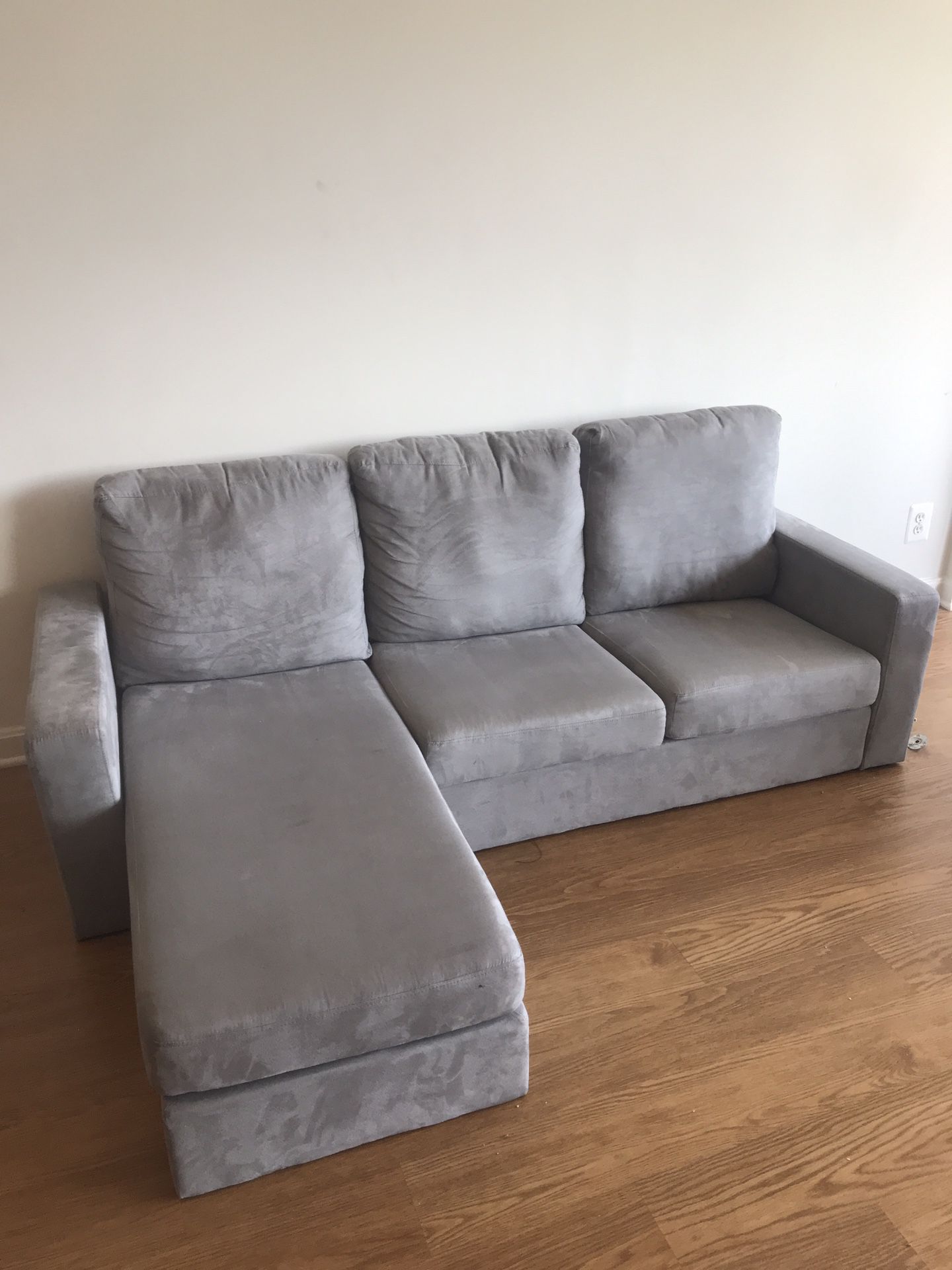 GREY USED COUCH