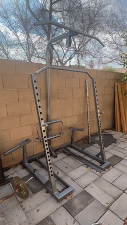 rack with Lat pull down